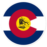 CO Flag Logo Sticker