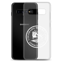 Samsung Case - White Logo