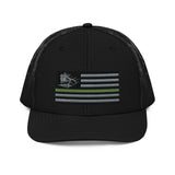 Thin Green Line Trucker Cap