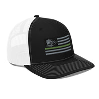 Thin Green Line Trucker Cap