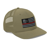 Thin Red Line Trucker Cap